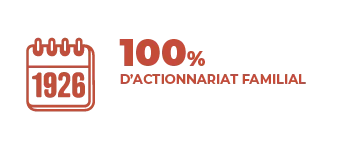 100% actionnariat familial